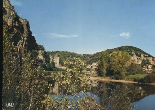 Carte Postale De La Roque-Gageac (Dordogne) Le Château De La Malartrie Et La Roque-Gageac (Réf.306)