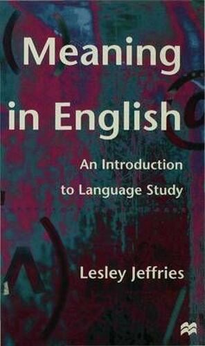 Meaning In English