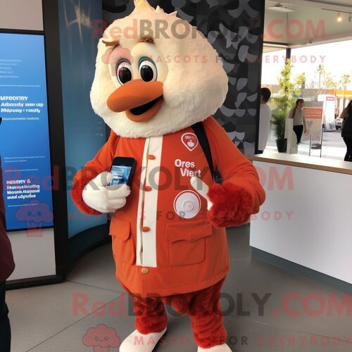 Costume Mascotte Redbrokoly De Magicien Turquoise Habillé D Un Blazer Et De Gants