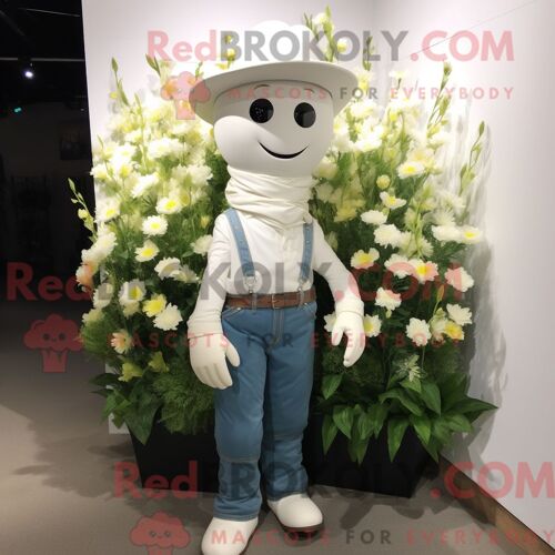 Costume De Mascotte Redbrokoly De Colombe Turquoise Habillé D Un T-Shirt Polo Et De Pinces À Chaussures