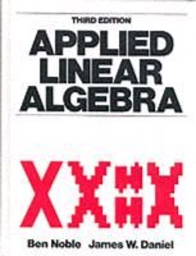 Applied Linear Algebra