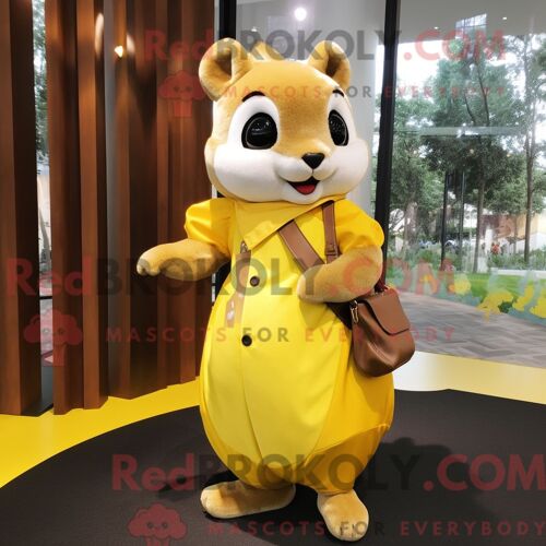 Costume De Mascotte Redbrokoly De Chauve-Souris Aux Fruits Olive Habillé D Une Jupe-Culotte Et De Colliers
