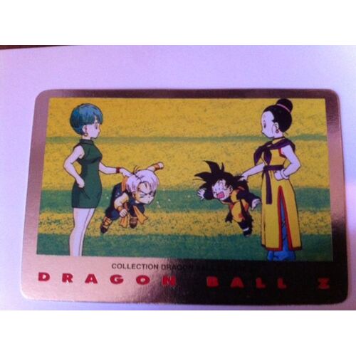 Dragon Ball Z Collection Série 2 N°2 Bulma Trunks Sangoten Et Bidel