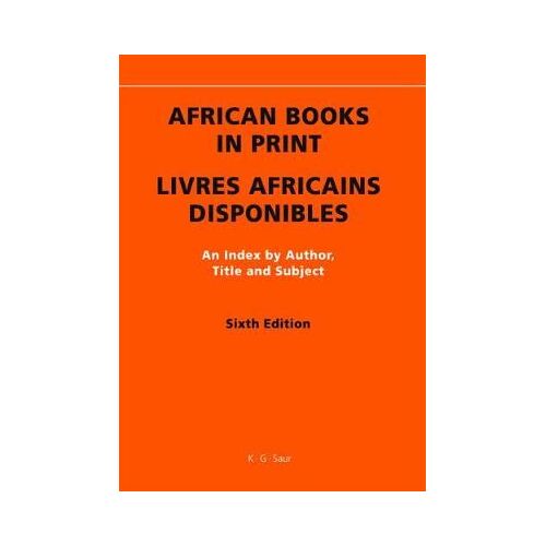 African Books In Print