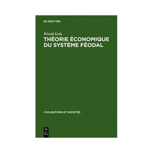 Théorie Économique Du Système Féodal