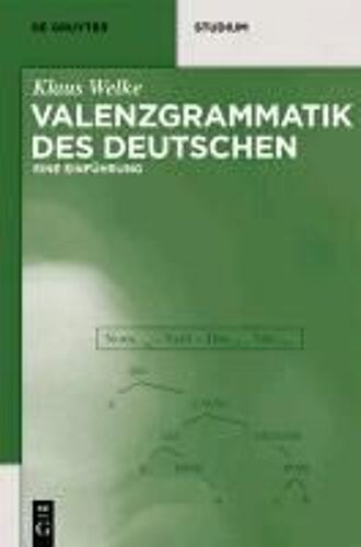 Valenzgrammatik Des Deutschen