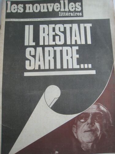Les Nouvelles Littéraires 17 04 1980 N° 2733 Il Restait Sartre.