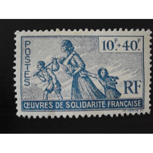Colonies Françaises..1943.R.F.10f+40f.Au Profil Des Oeuvres De Solidarité Française. Neuf