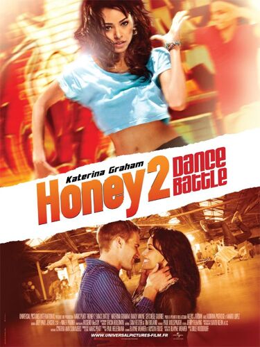 Honey 2 Dance Battle - Véritable Affiche De Cinéma - Format 40x60 Cm - Bille Woodruff, Katerina Graham, Seychelle Gabriel, Mario López - Année 2011