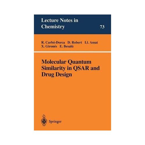 Molecular Quantum Similarity In Qsar And Drug Design
