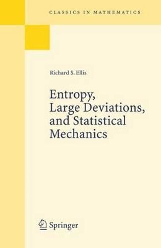 Entropy, Large Deviations, And Statistical Mechanics