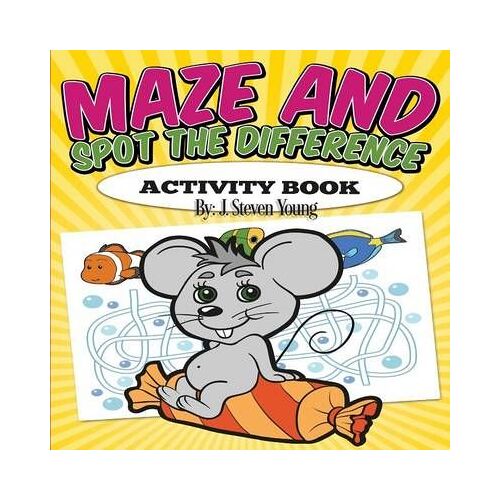 Maze And Spot The Difference Activity Book
