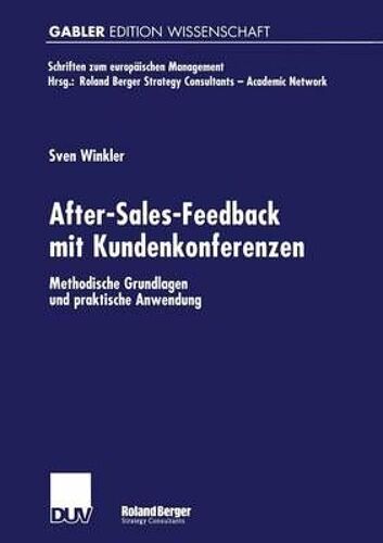 After-Sales-Feedback Mit Kundenkonferenzen