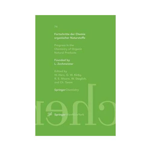 Fortschritte Der Chemie Organischer Naturstoffe / Progress In The Chemistry Of Organic Natural Products
