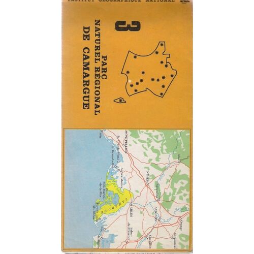Carte Du Parc Naturel Régional De Camargues