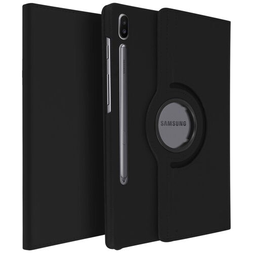Étui Samsung Galaxy Tab S6 10.5 Protection Intégrale Support Rotatif 360° Noir