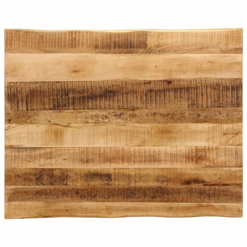 Vidaxl Dessus De Table Bord Vivant 110x80x2,5 Cm Bois De Manguier Brut