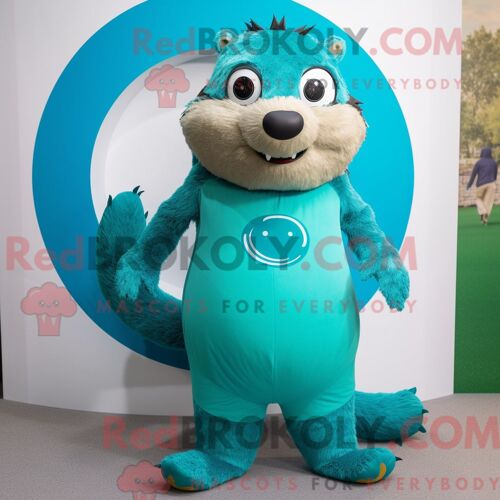 Costume De Mascotte Redbrokoly De Coqs Habillé Avec Une Jupe Crayon Et Des Bonnets