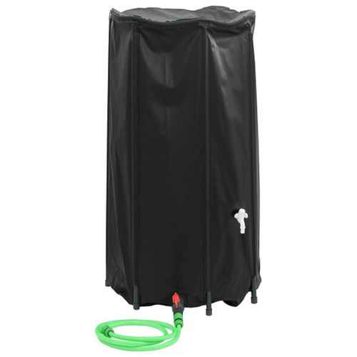 vidaXL Réservoir d'eau avec robinet pliable 250 L PVC