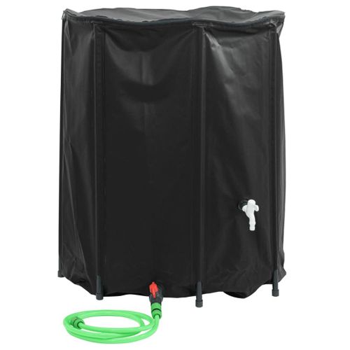 vidaXL Réservoir d'eau avec robinet pliable 1250 L PVC