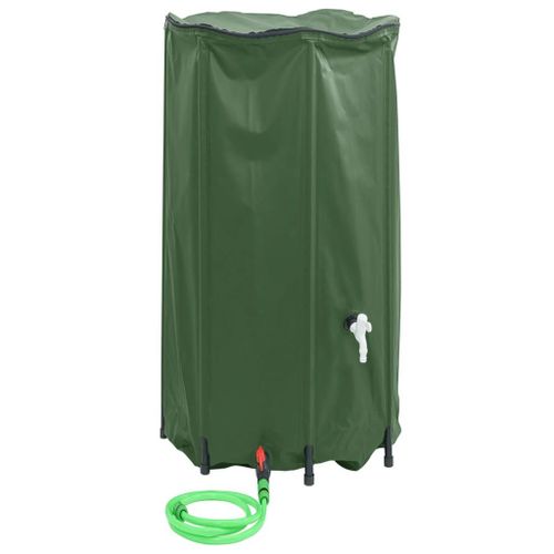 vidaXL Réservoir d'eau avec robinet pliable 380 L PVC