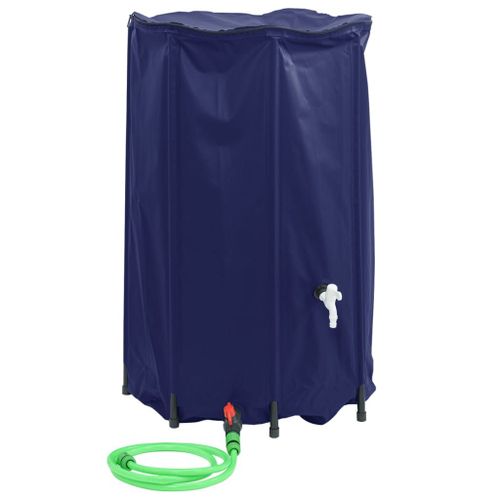 vidaXL Réservoir d'eau avec robinet pliable 500 L PVC