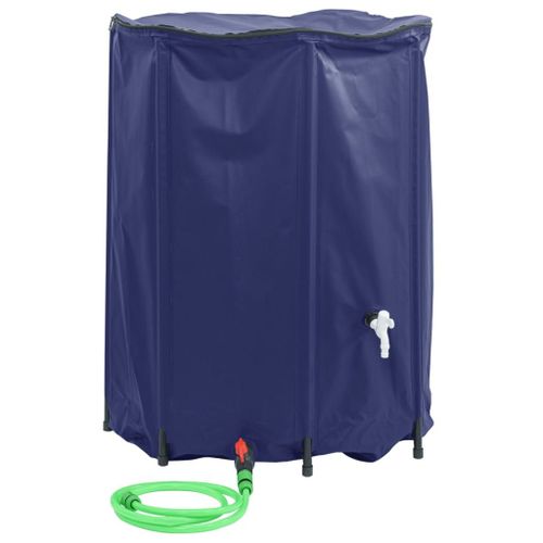 vidaXL Réservoir d'eau avec robinet pliable 1350 L PVC