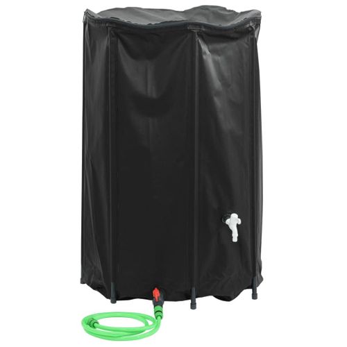 vidaXL Réservoir d'eau avec robinet pliable 1000 L PVC