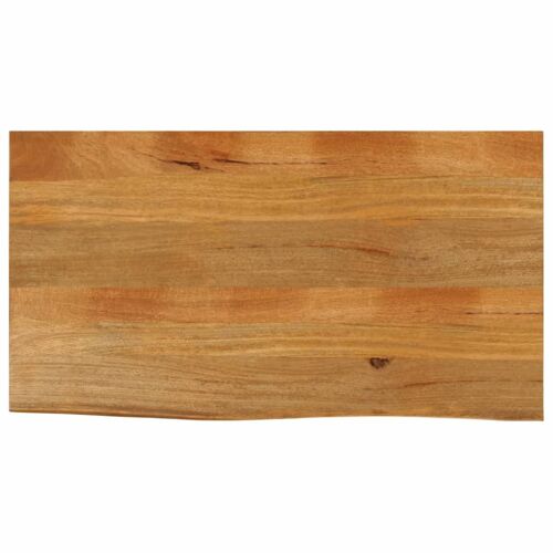 Vidaxl Dessus De Table À Bord Vivant 100x60x3,8cm Bois Massif Manguier
