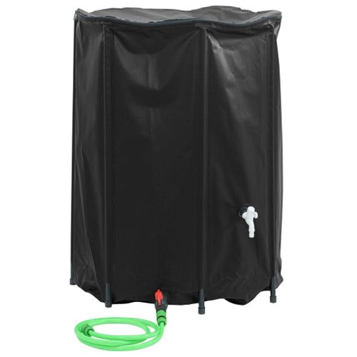 vidaXL Réservoir d'eau avec robinet pliable 1350 L PVC
