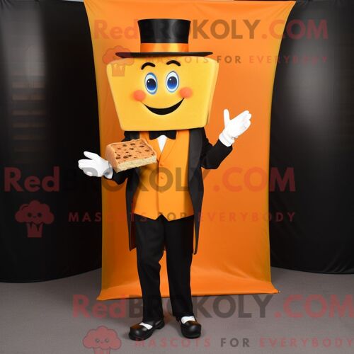 Costume De Mascotte Redbrokoly De Geckos Marron Habillé Avec Un Body Et Des Gants
