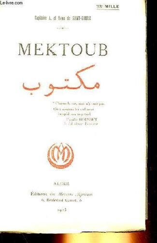 Mektoub