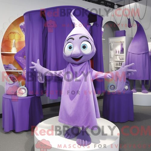 Costume De Mascotte Redbrokoly De Raie Manta Jaune Personnage Habillé D Une Robe Portefeuille Et D Épingles À Cheveux