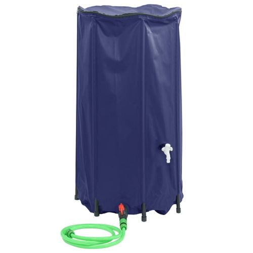 vidaXL Réservoir d'eau avec robinet pliable 250 L PVC