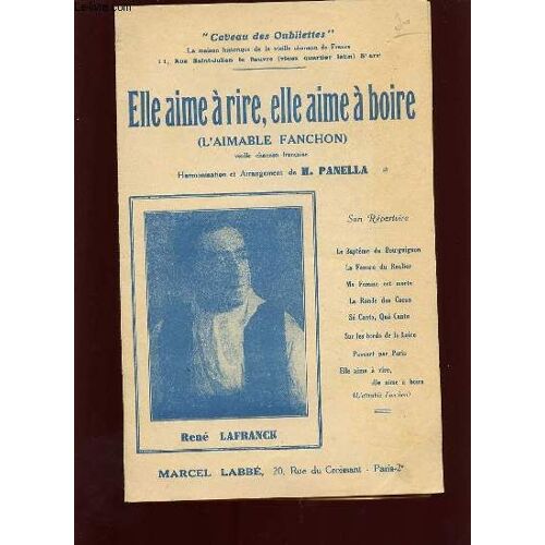 L'aimable Franchon Ou: Elle Aime A Rire, Elle Aime A Boire.
