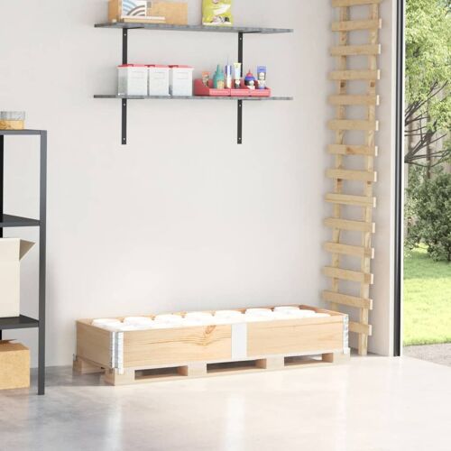 vidaXL Collier de palette 150x50 cm bois de pin solide