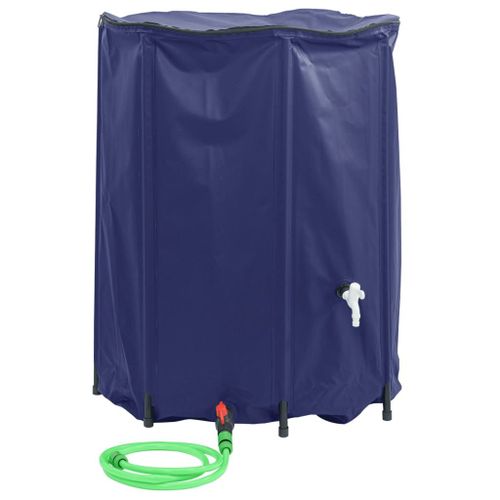 vidaXL Réservoir d'eau avec robinet pliable 750 L PVC