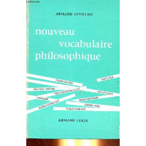 Nouveau Vocabulaire Philosophique