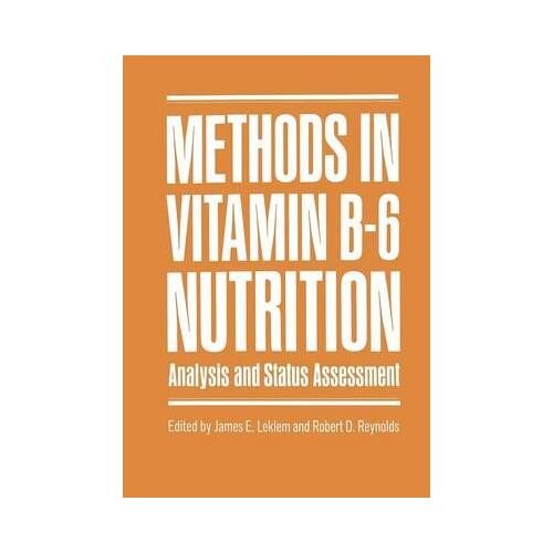 Methods In Vitamin B-6 Nutrition