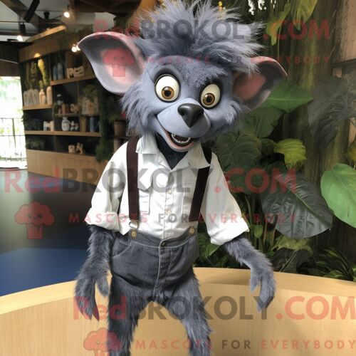 Mascotte Redbrokoly De Poulet Tandoori Vert Forêt Personnage Habillé Avec Un Pull Et Des Casquettes
