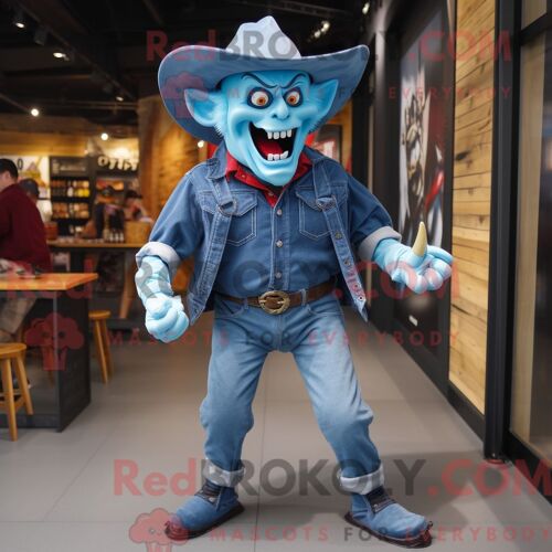 Costume De Mascotte Redbrokoly De Loup Jaune Habillé Avec Un T-Shirt À Manches Longues Et Des Lunettes De Soleil
