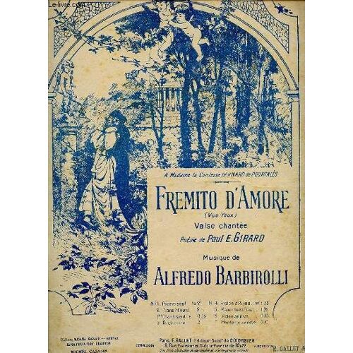 Fremito D'amour Valse Chantee.