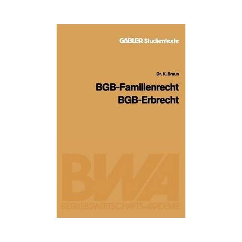 Bgb - Familienrecht, Bgb - Erbrecht