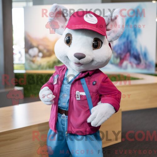 Costume De Mascotte Redbrokoly De Léopard Vert Citron Habillé D Une Chemise Henley Et De Pochettes