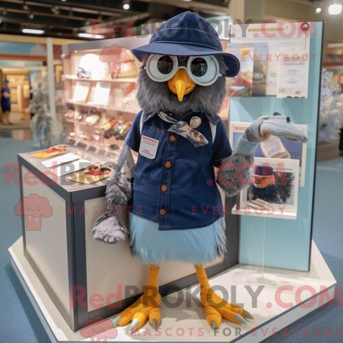 Costume De Mascotte Redbrokoly De Lapin Sauvage Blanc Habillé D Un Legging Et D Une Épinglette