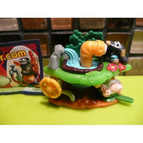 Kinder Plastikpuzzle / Puzzle En Plastique - Série : Mission Maulwurf Gartenland (Mission Taupe Secret), 2004 - Mpg C-53 / Mpg C53 : Auf Tauchstation! (Puzzle En Plastique N°5)