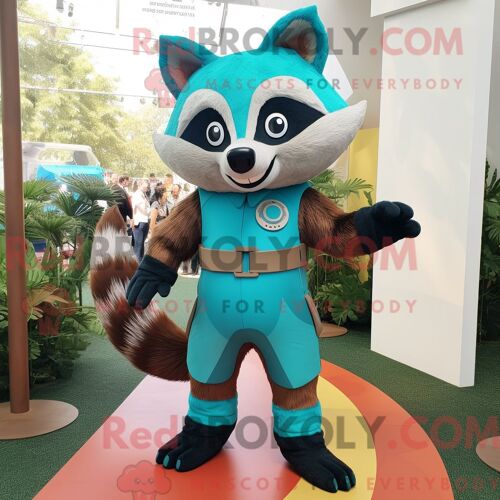 Personnage De Costume De Mascotte Redbrokoly Rust Marine Recon Habillé D Une Robe Trapèze Et De Bérets