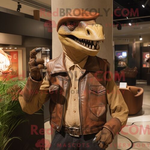 Costume Mascotte Redbrokoly De Coffre Au Trésor Bleu Sarcelle Habillé Avec Un Débardeur Et Des Casquettes