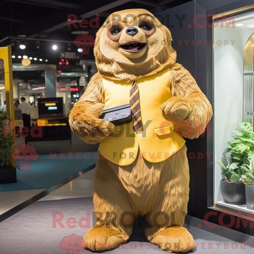 Costume De Mascotte Redbrokoly De Boule De Pétanque D Olive Personnage Habillé D Une Robe Fourreau Et D Épingles À Châle