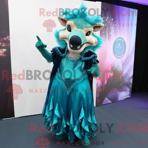 Costume De Mascotte Redbrokoly De Chocolats Vert Citron Habillé D Une Salopette Et De Pinces À Cheveux